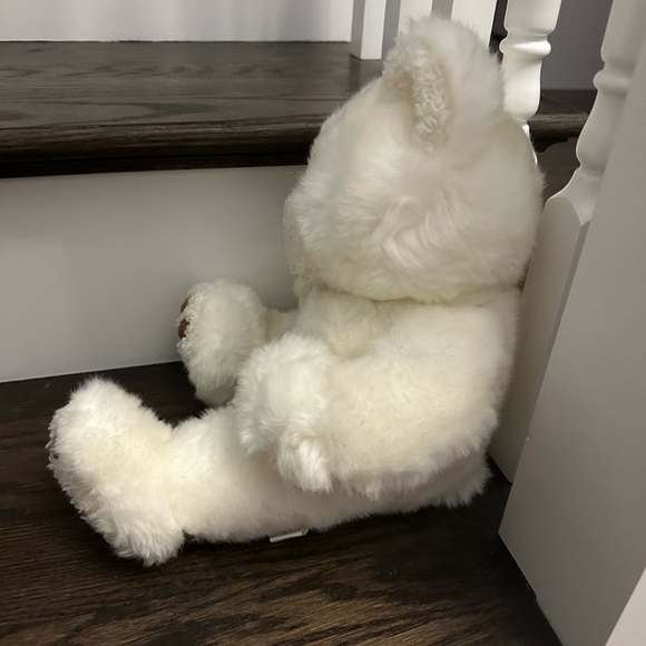First & Main Plush Grizette White Teddy Bear Stuffed Animal White - Picture 4 of 6